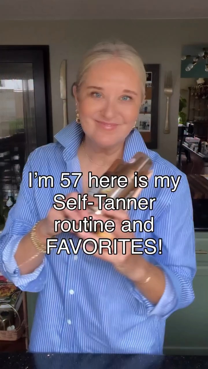 👙Comment SHOP and I’ll send you all the products I use! 

I don’t only about you, but I feel like a new person with a tan!  Here are all of my favorite tanning products and supplies!! 

#selftanner #selftanningmousse #over50 #midlifewoman
