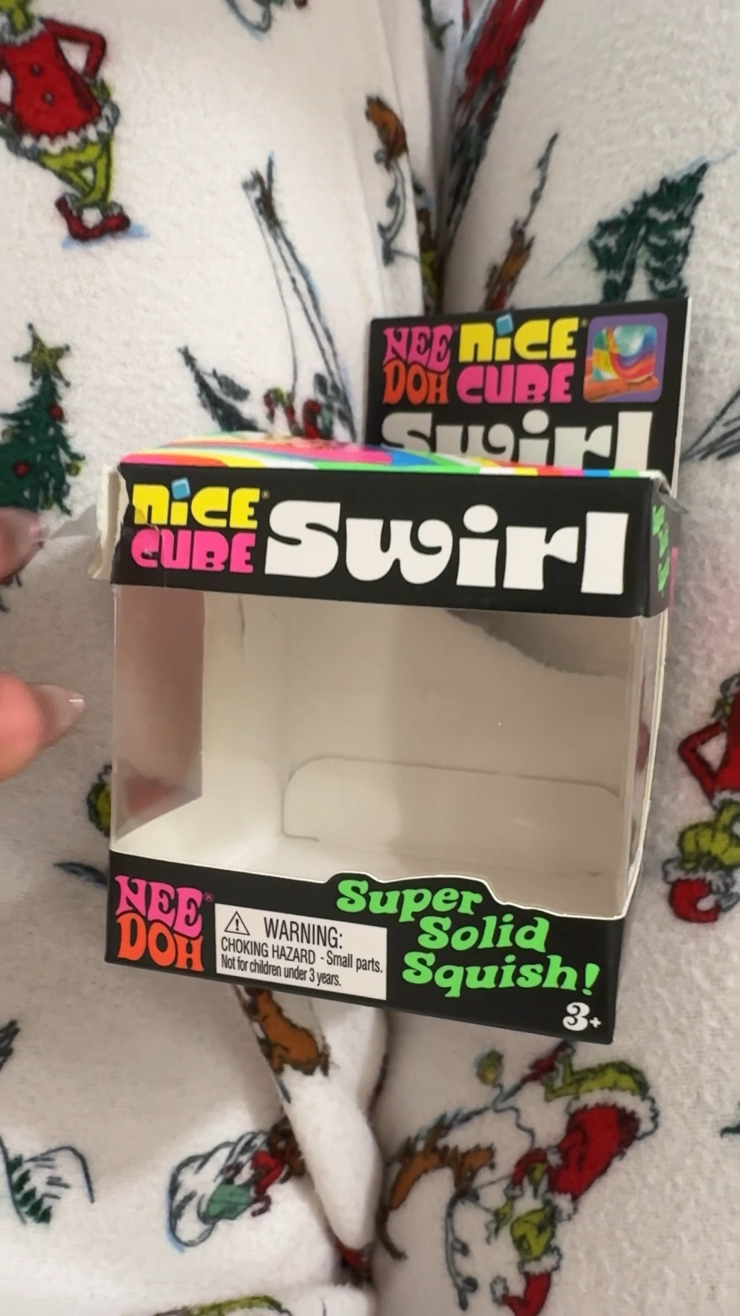 If you love a good squish, this one is a must. The NeeDoh Swirl Nice Cube is soft, stretchy, and super satisfying to squeeze. A great sensory toy for kids ages 3+ and honestly just as fun for grown ups.

#LTKKids #LTKHoliday #LTKGiftGuide