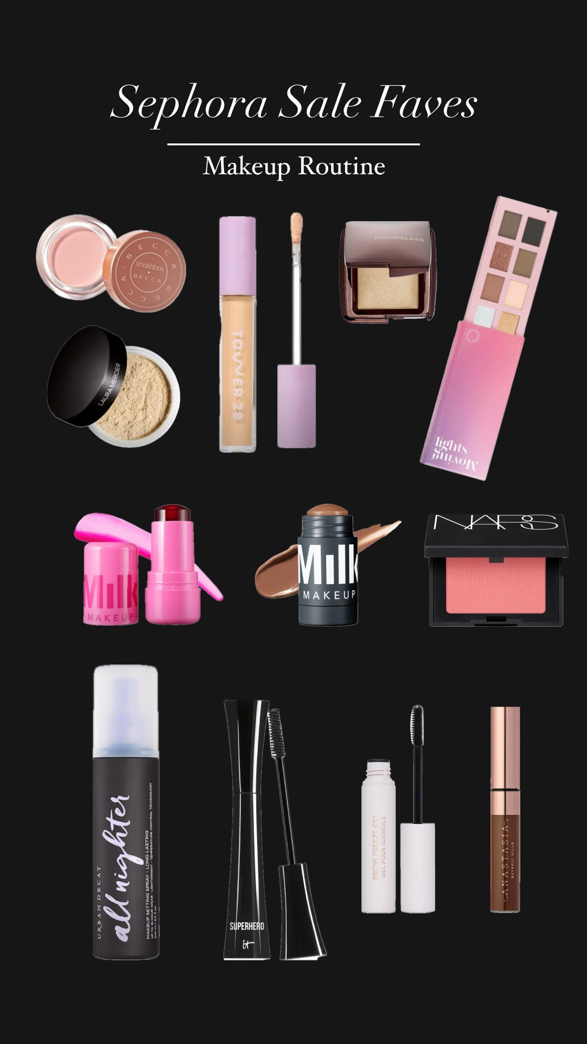 My Sephora sale makeup routine!


#LTKHoliday #LTKBeauty #LTKSaleAlert