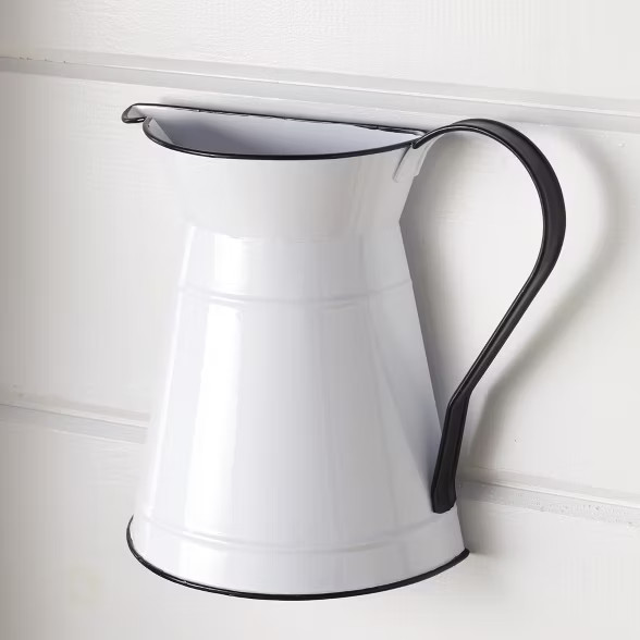 Lakeside Farmhouse Country Half Pitcher Wall Vase - Rustic Home Decor Accent | Target