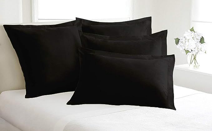 Kotton Culture Set of 2 Pillow Shams Set 100% Egyptian Cotton 600 Thread Count Premium Hotel Qual... | Amazon (US)