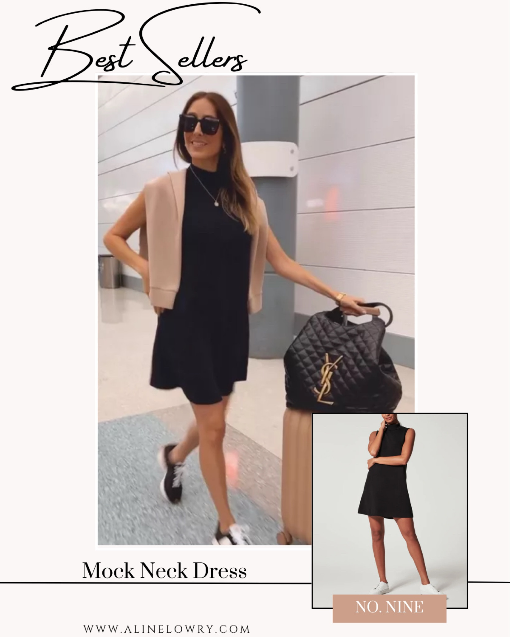 AirEssentials Mock Neck Dress curated on LTK