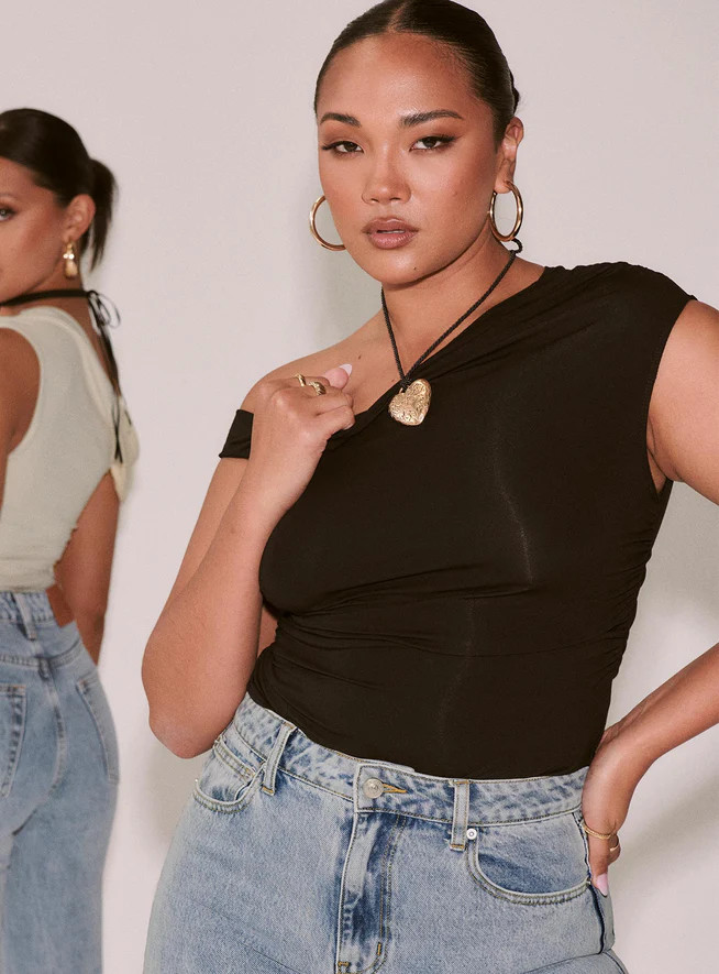 Beller Top Black | Princess Polly US
