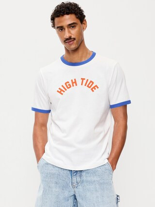 Graphic Ringer T-Shirt | Old Navy (US)