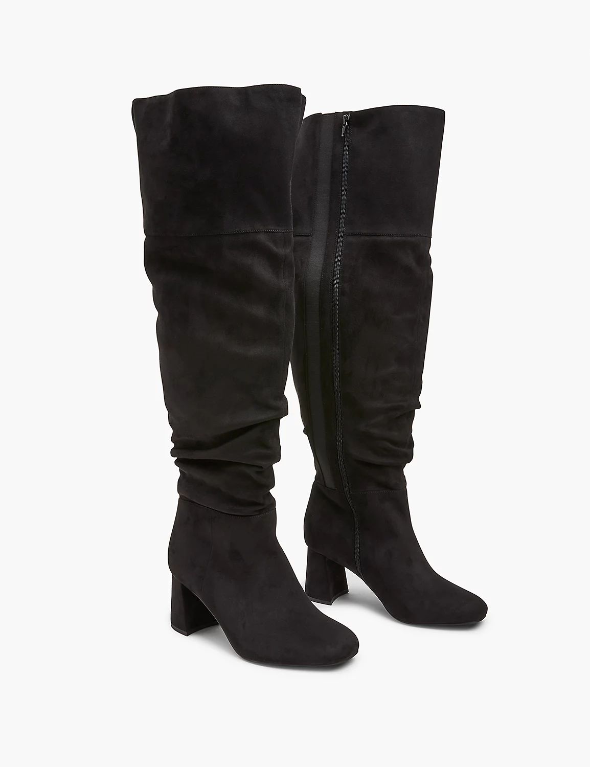 Dream Cloud Faux-Suede Over-The-Knee Boot | LaneBryant | Lane Bryant (US)