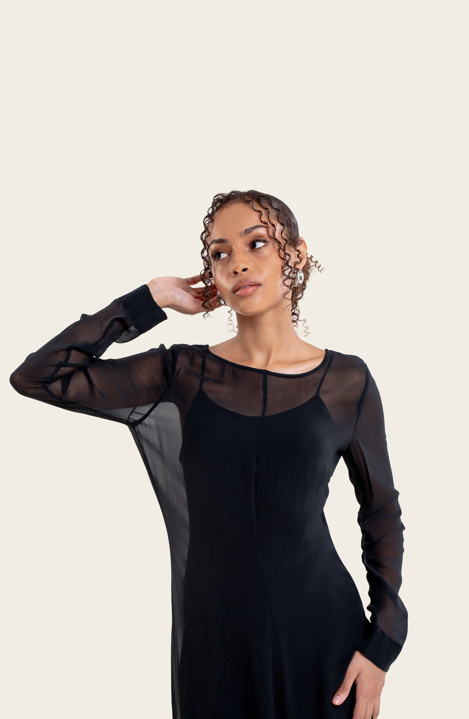 Monroe Silk Maxi Dress Set | Nordstrom