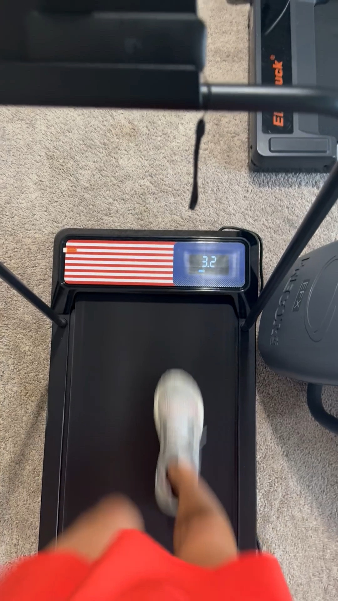 Walking pad  with incline! And handlebar 

#LTKActive #LTKfitnessgoals