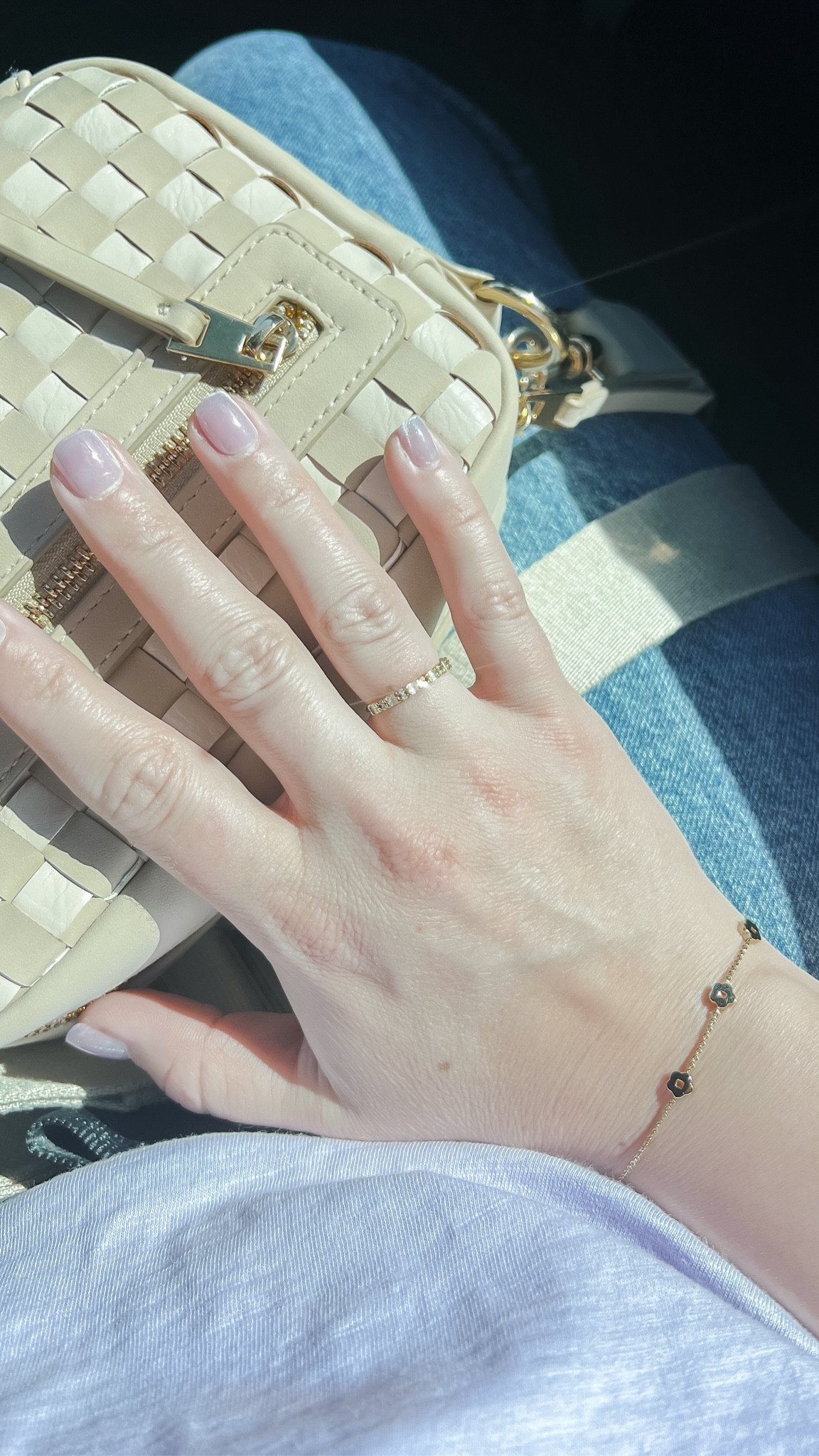 Lavender era 💜 Loving this press on nail set by Glamnetic! They have the cat eye effect and they’re so comfortable! 👀

#LTKfindsunder50 #LTKbeauty #LTKstyletip