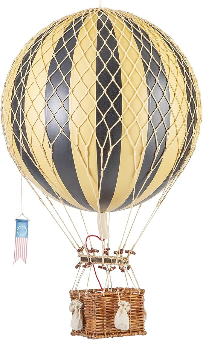 Authentic Models, Royal Aero Air Balloon, Hanging Home Decor - 22 Inch Height, Historic Hot Air B... | Amazon (US)