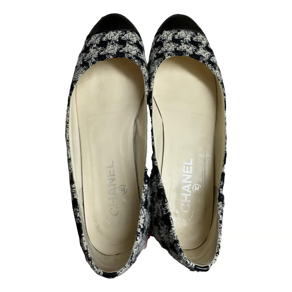 Chanel Tweed ballet flats | Vestiaire Collective (Global)