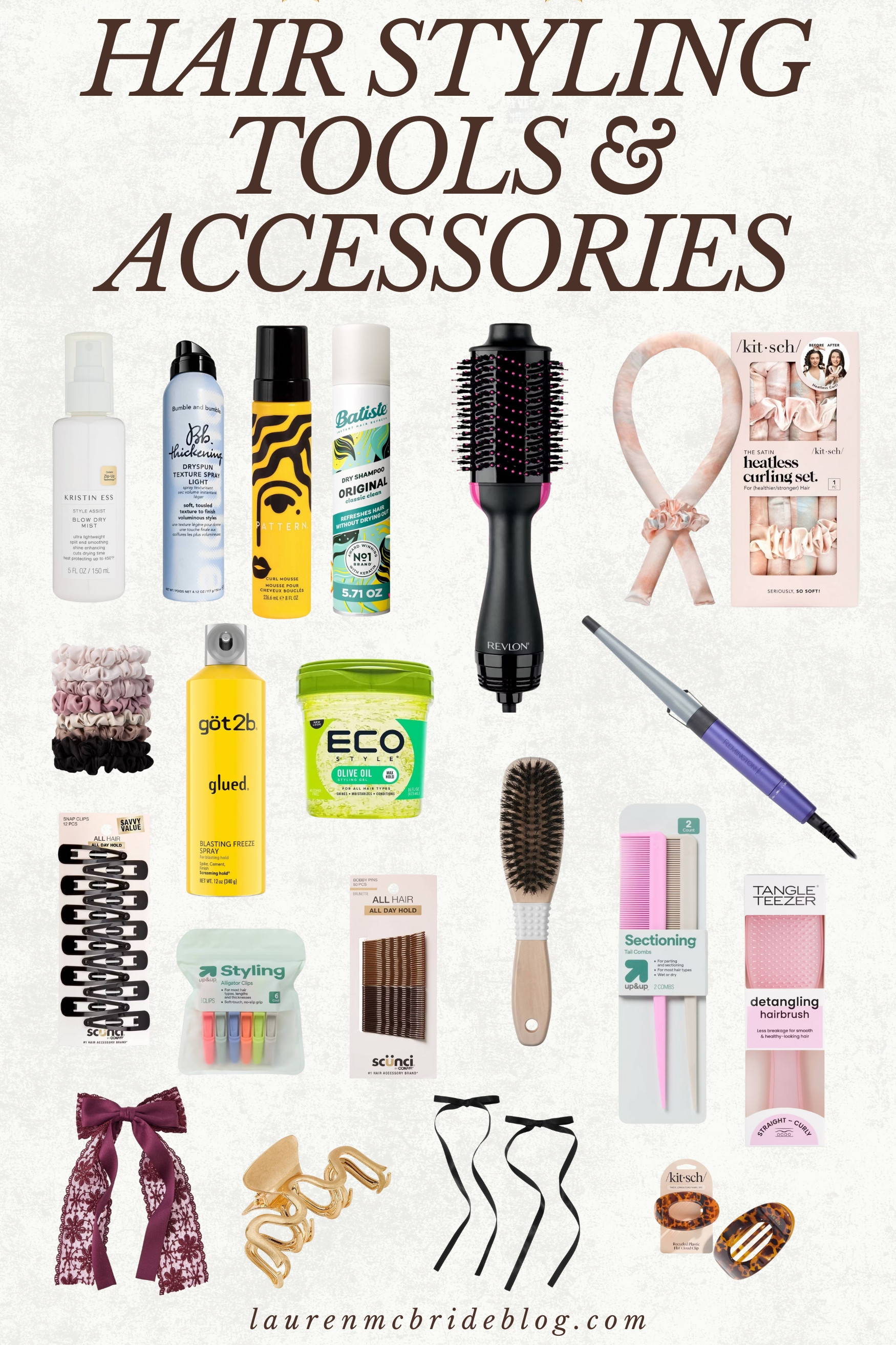 Hair styling tools and accessories 🎀  

 #LTKGiftGuide #LTKFindsUnder50 #LTKBeauty