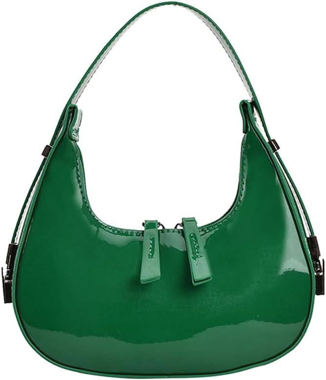 JYG Crescent Shoulder Bag for Women Retro Hobo Handbags Top Handle Bags Fashion Ladies Clutch Pur... | Amazon (US)