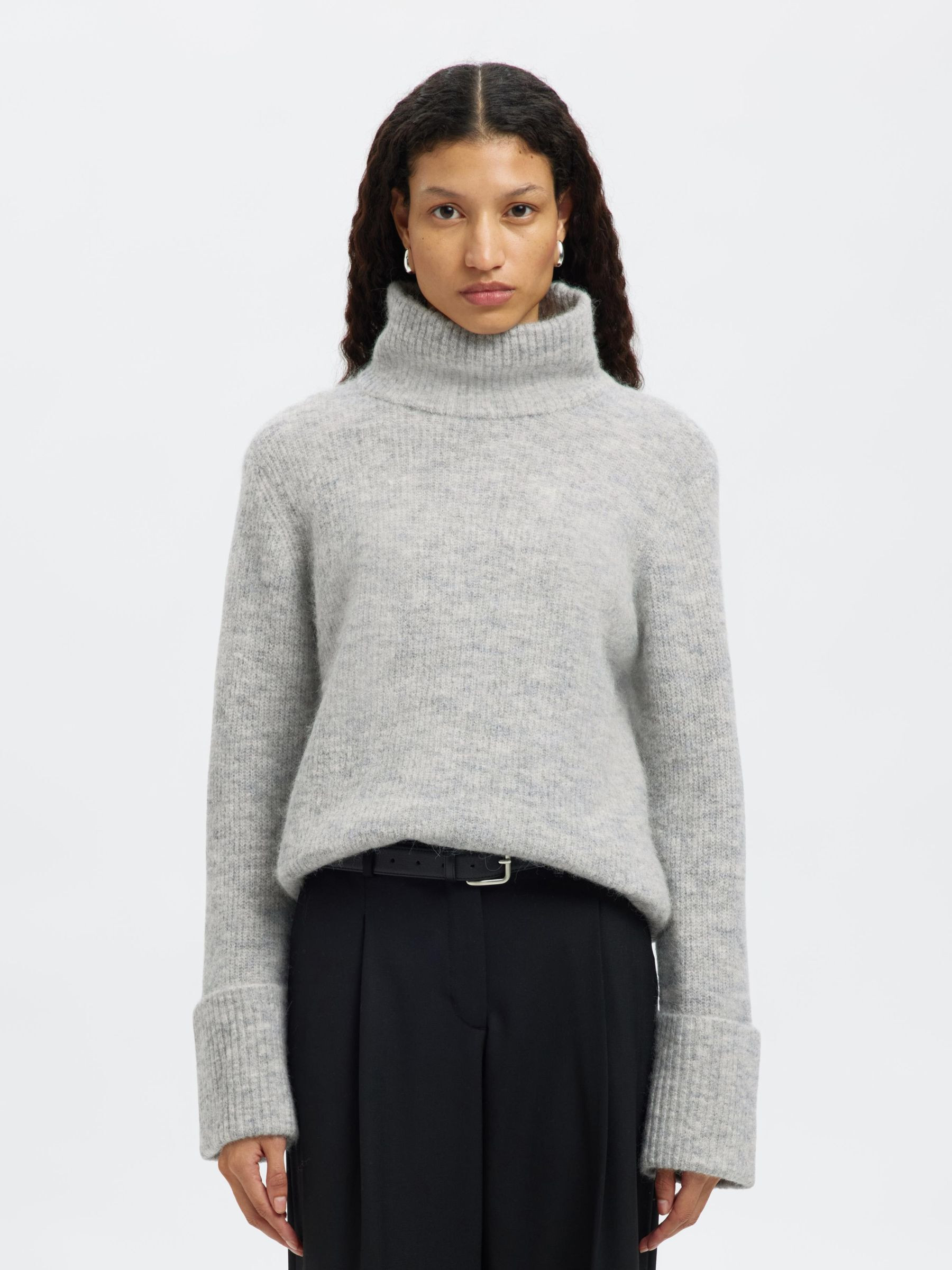 ROLL NECK WOOL BLEND JUMPER£100.00 | Selected