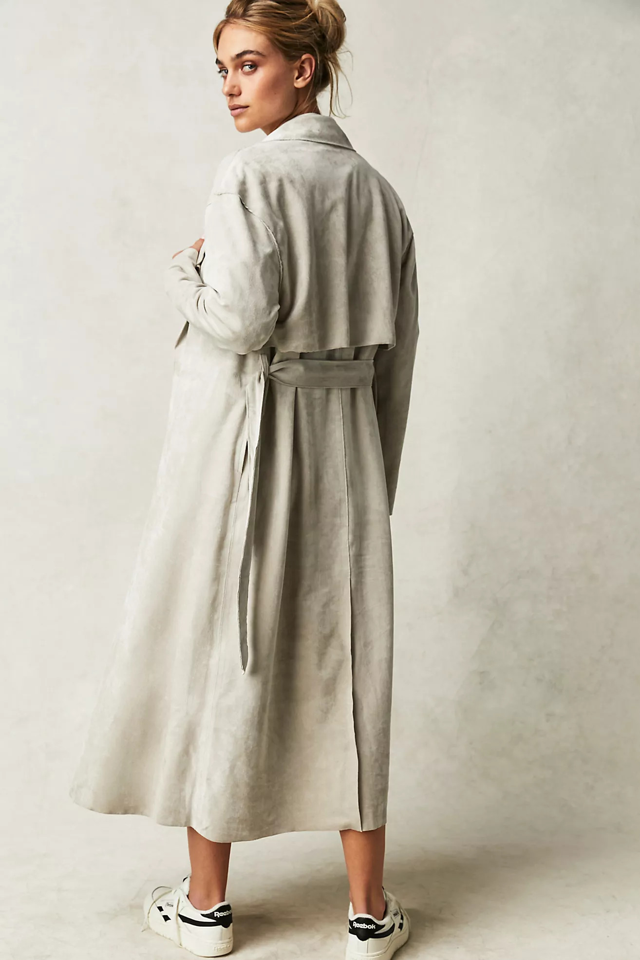 Blank NYC Vegan Suede Trench | Free People (UK)