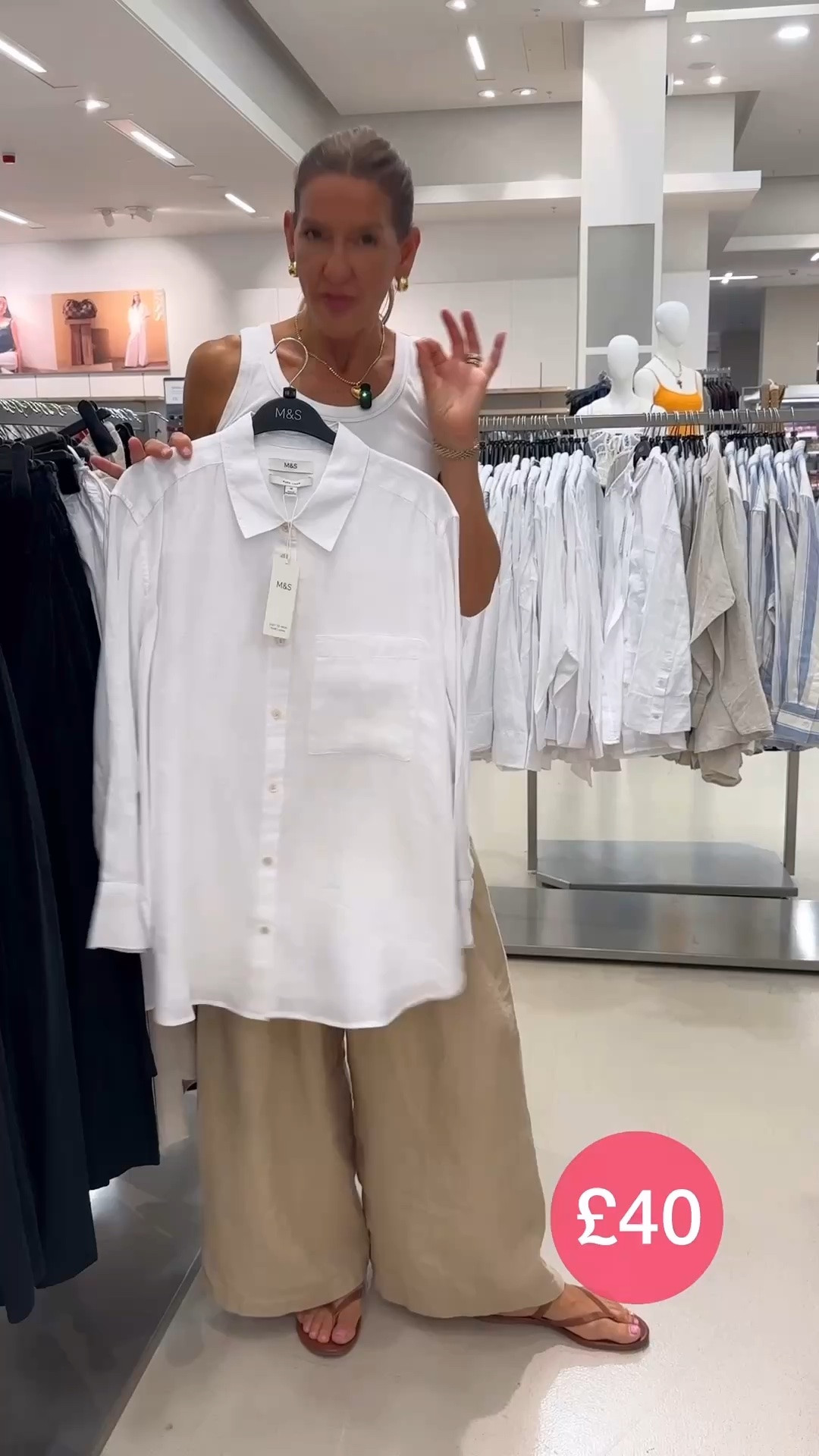 The perfect linen shirt for under £50!! All from M&S

#LTKsummer #LTKuk #LTKstyletip