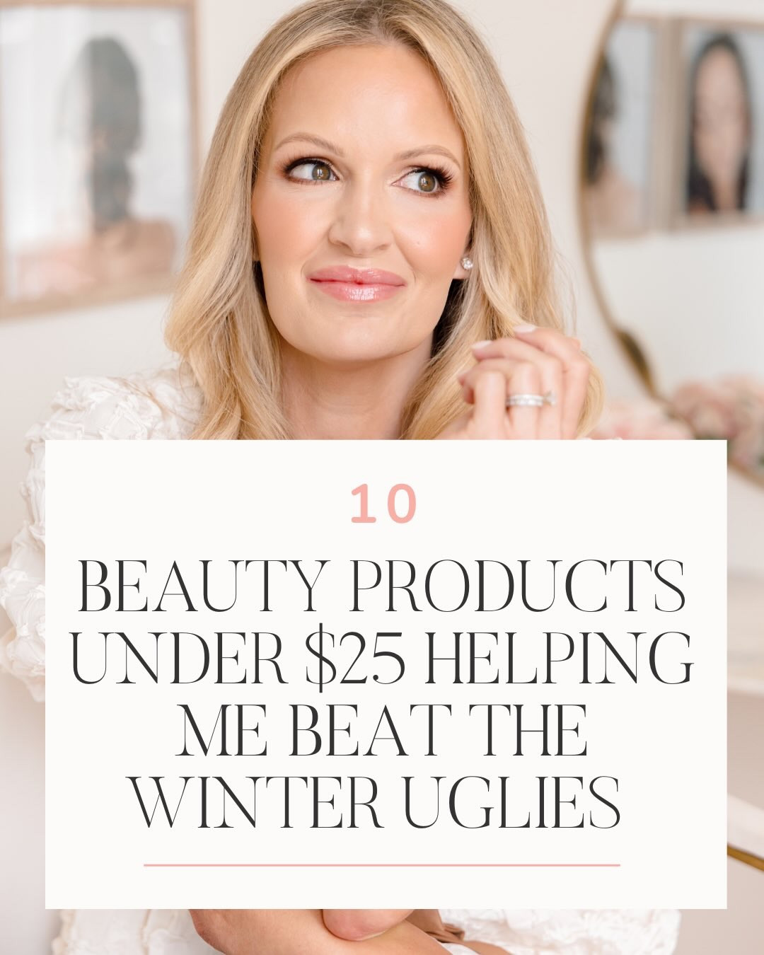 Beauty favs under $25 helping me feel my best and maintain sanity until spring 👏🏻

Comment LINKS and I’ll send to ya!