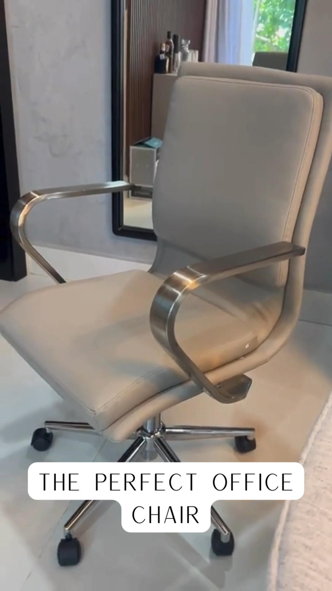The perfect Amazon office chair😍

Interested in our interior design? (jessicaderasinteriordesign.com) to schedule a 30 min free Discovery call! We’d love to design your home.

#LTKVideo #LTKHome #LTKStyleTip