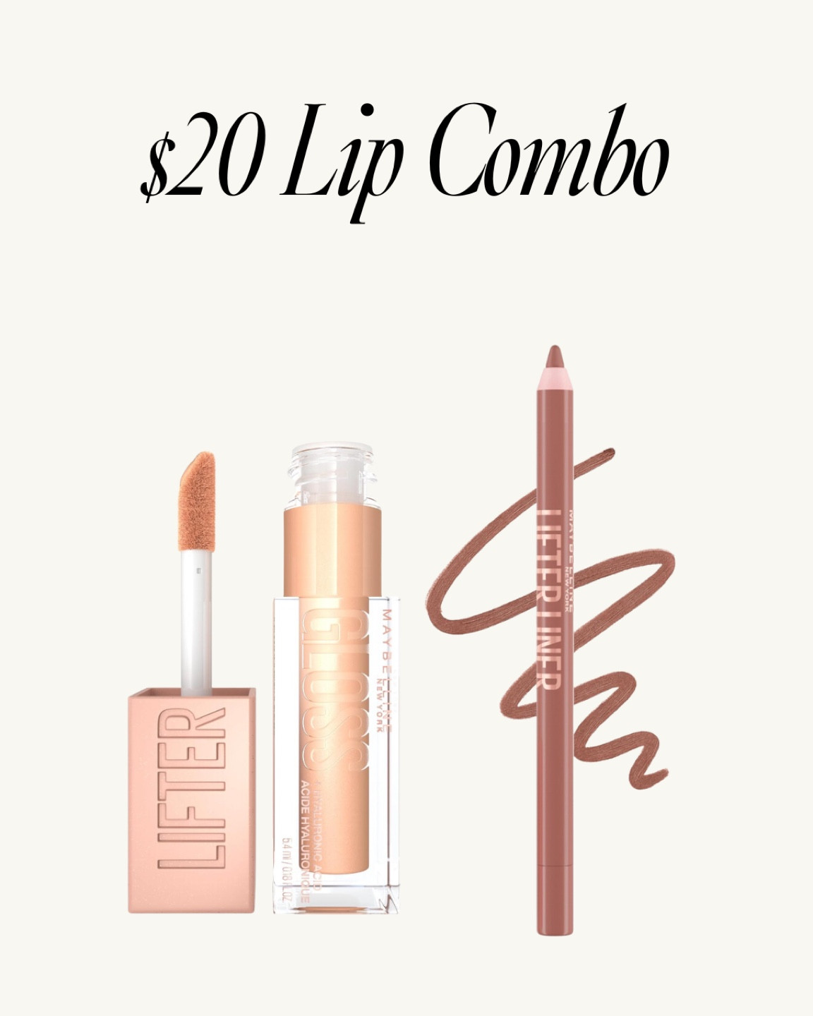 Current obsession! $20 Lip combo from the drug store