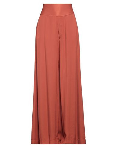 Même Road Woman Pants Rust Size 2 Viscose | YOOX (US)