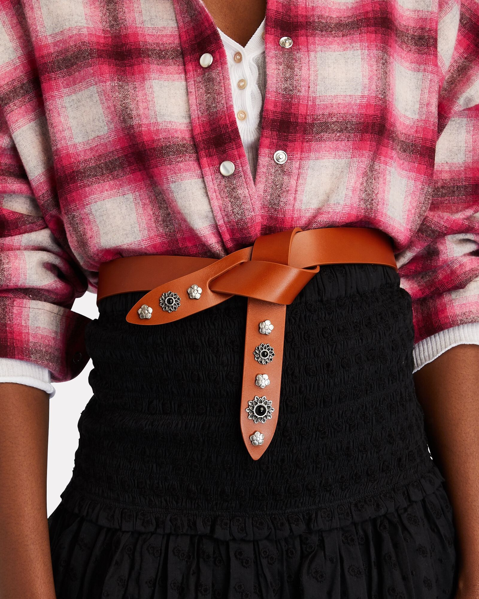 Lecce Knotted Leather Belt | INTERMIX