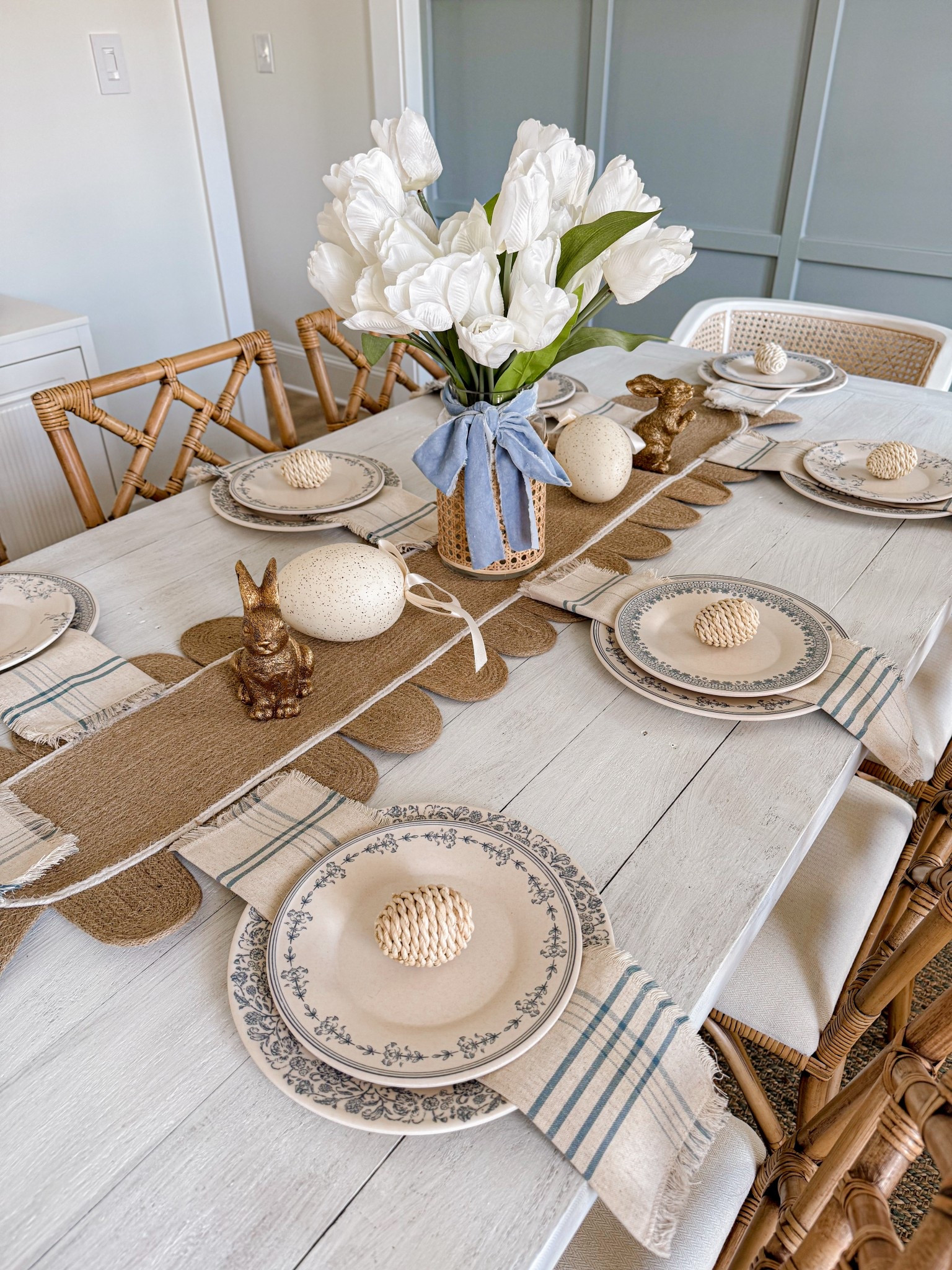 Coastal Easter Tablescape🩵 coastal table, coastal Easter, coastal decor, coastal spring, Easter decor, Easter table, Easter tablescape, Easter home, Easter table, neutral Easter, Easter decorating, coastal decor, coastal aesthetic, home styling, spring decor, spring table, spring 2025, spring home, coastal grandmother 

#LTKSaleAlert #LTKHome #LTKStyleTip