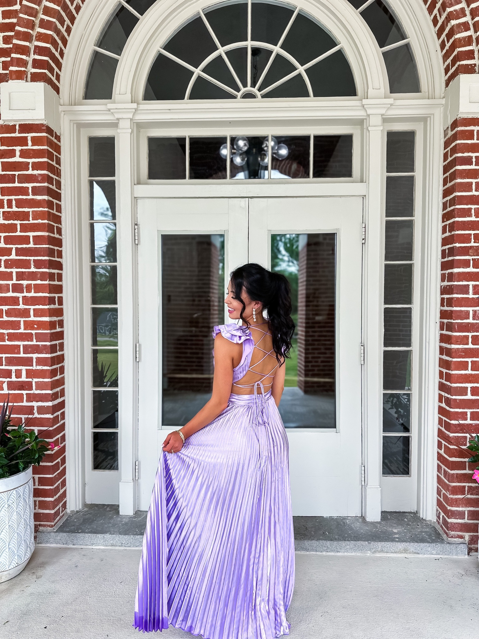 The most stunning formal maxi dresses for a wedding guest or bride to be! 💜 I’m wearing a small in my Hazel and olive dress & it comes in multiple colors and my sister is wearing a large in hers from red dress 💃🏻 

#LTKshoecrush #LTKSeasonal #LTKwedding