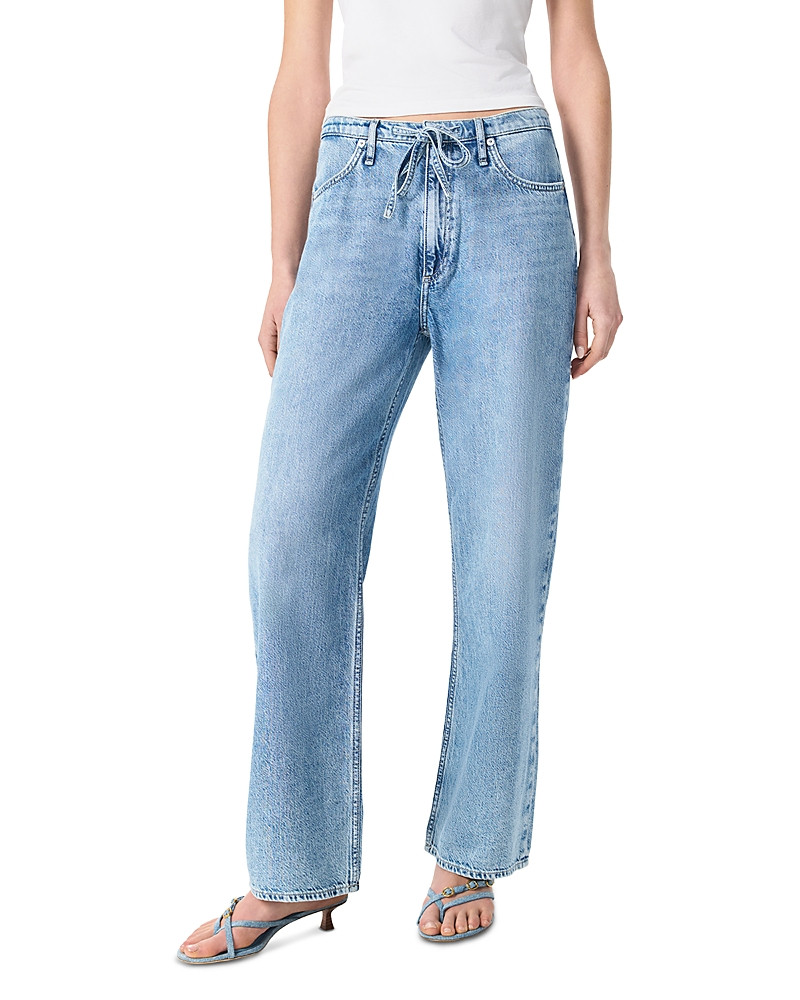 rag & bone Ultra Featherweight Phoebe Drawstring Jeans in in Tildn | Bloomingdale's (US)