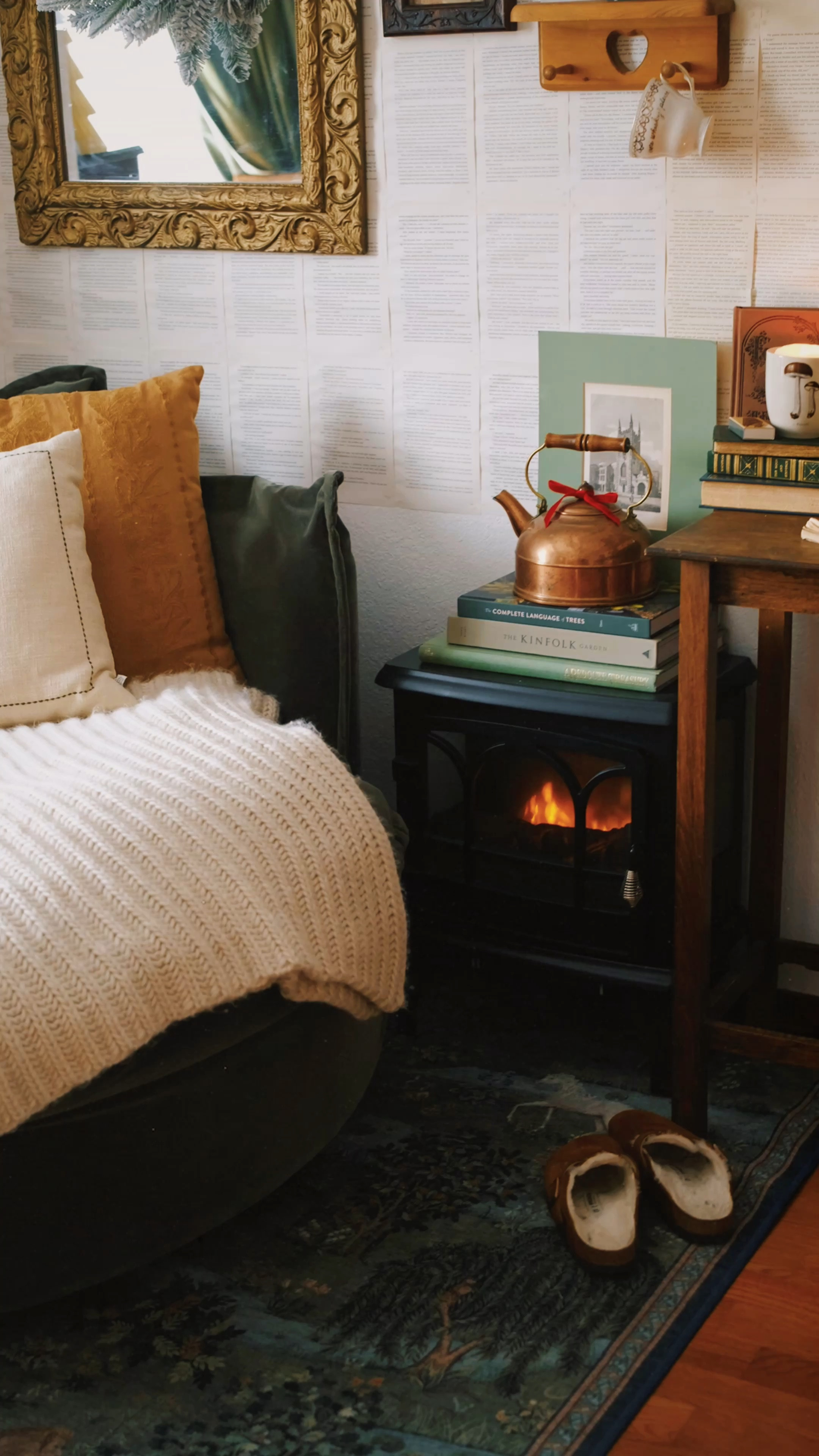 the coziest reading nook 📖 hibernating here all winter! 

#LTKSeasonal #LTKHome #LTKSaleAlert