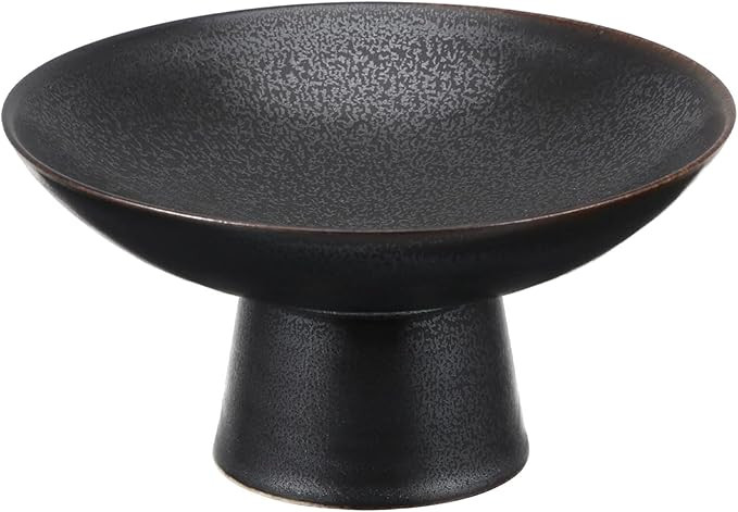 Pedestal Bowl, Fruit Bowl for Kkitchen Counter, Footed Ceramic Bowl for Fruit Snack Nut (4 x 2.4 ... | Amazon (US)