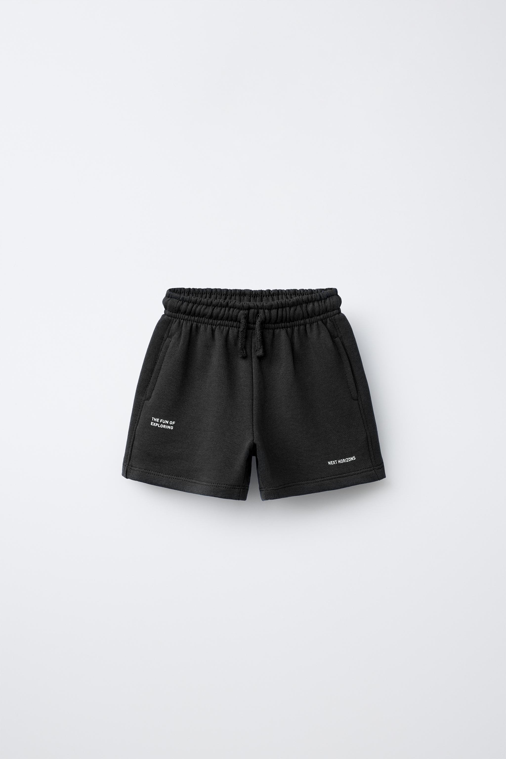 BASIC TEXT SHORTS | Zara US