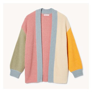 Cozy Chroma Blocking Cardigan | Joe Fresh