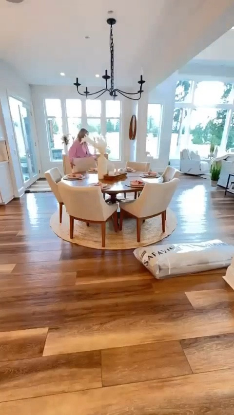 Changed out our dining room rug and it’s nice to have a little bit bigger size too! 😍 
 Linked both rugs!! 

#LTKstyletip #LTKFind #LTKhome