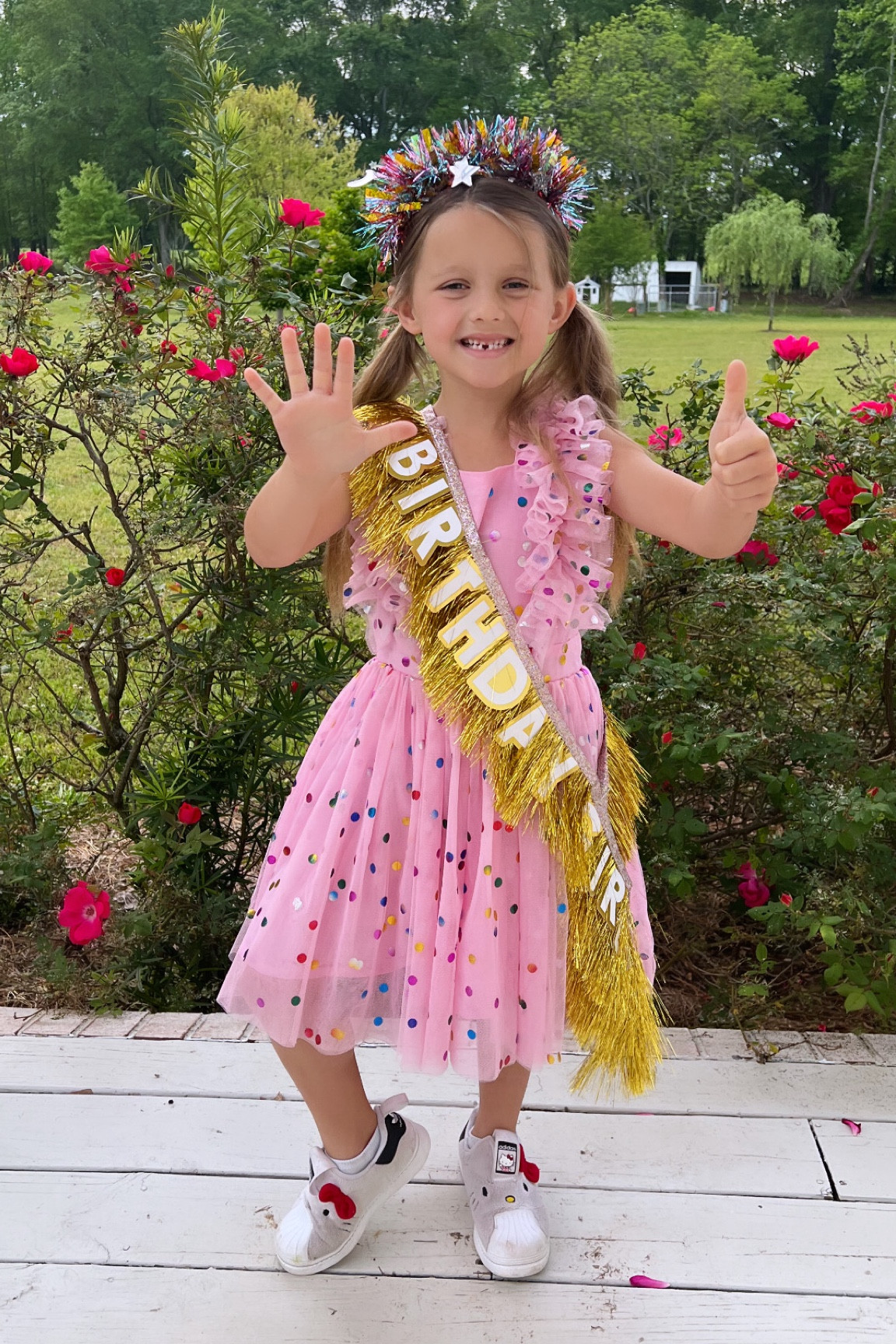 Her birthday fit was such a hit yesterday 💕