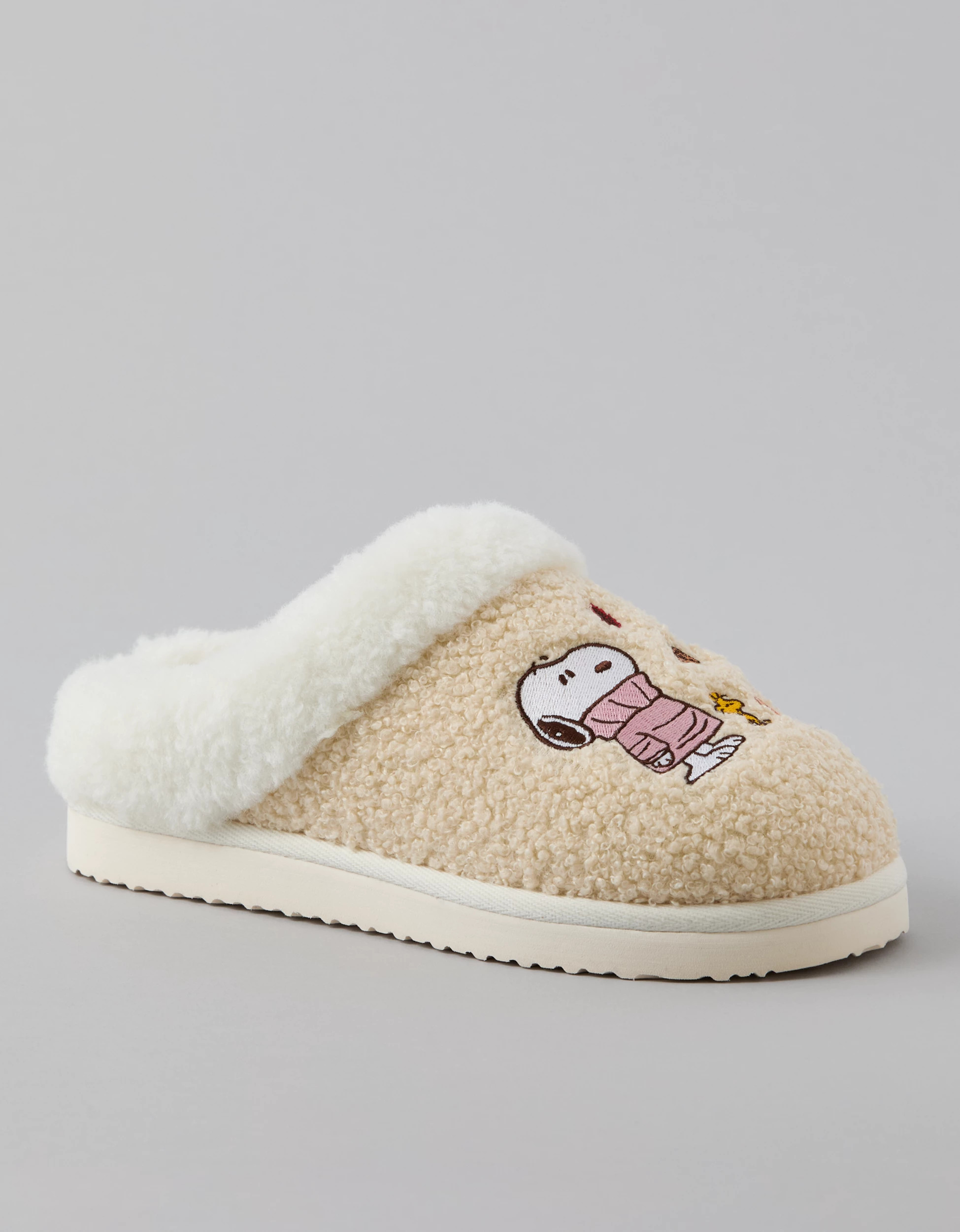 AE Snoopy Sweater Scuff Slipper | American Eagle Outfitters (US & CA)