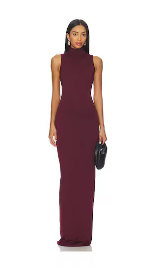 Harlow Soft Jersey Maxi Dress in Oxblood | Revolve Clothing (Global)