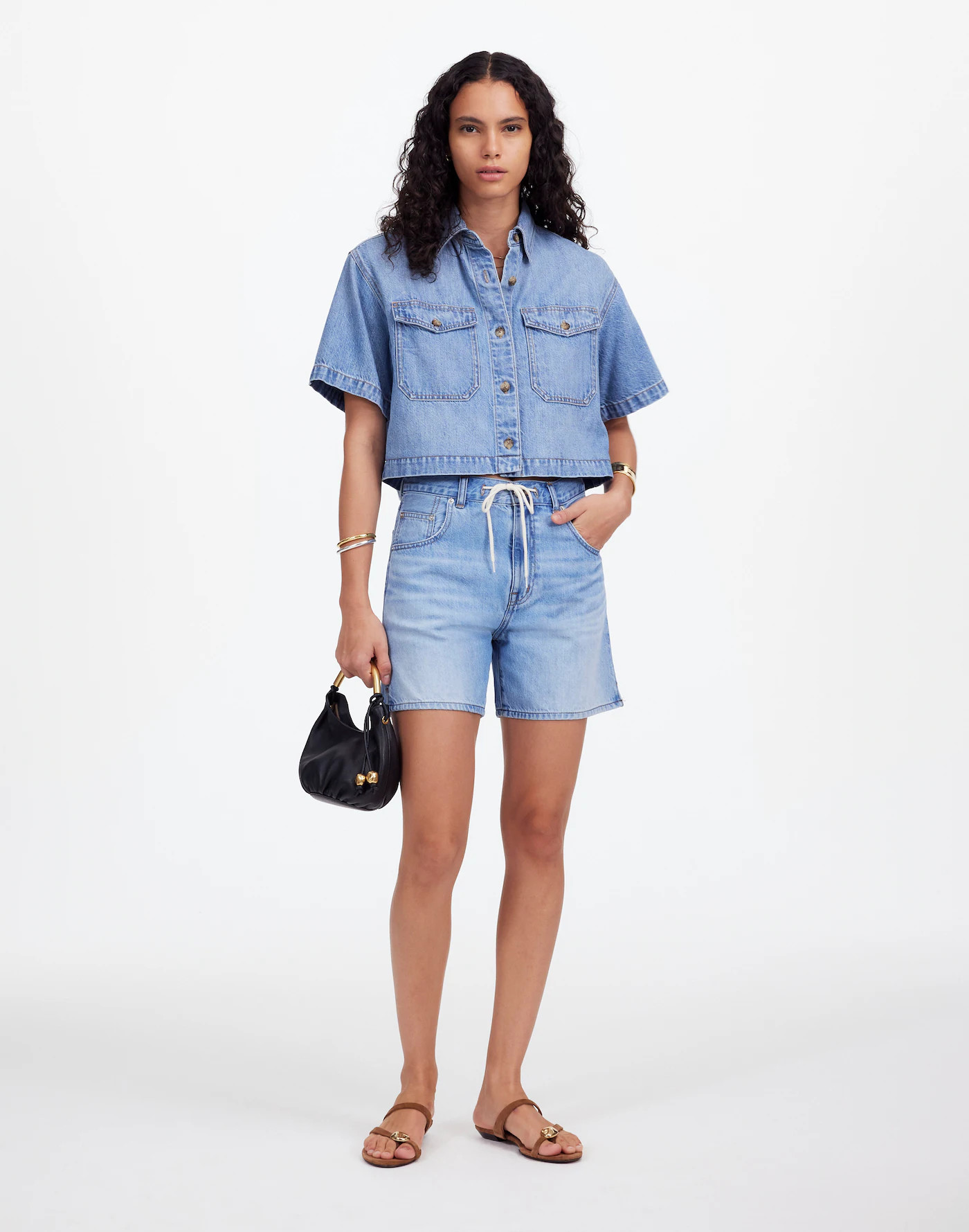 Drawstring Jean Short | Madewell | Madewell