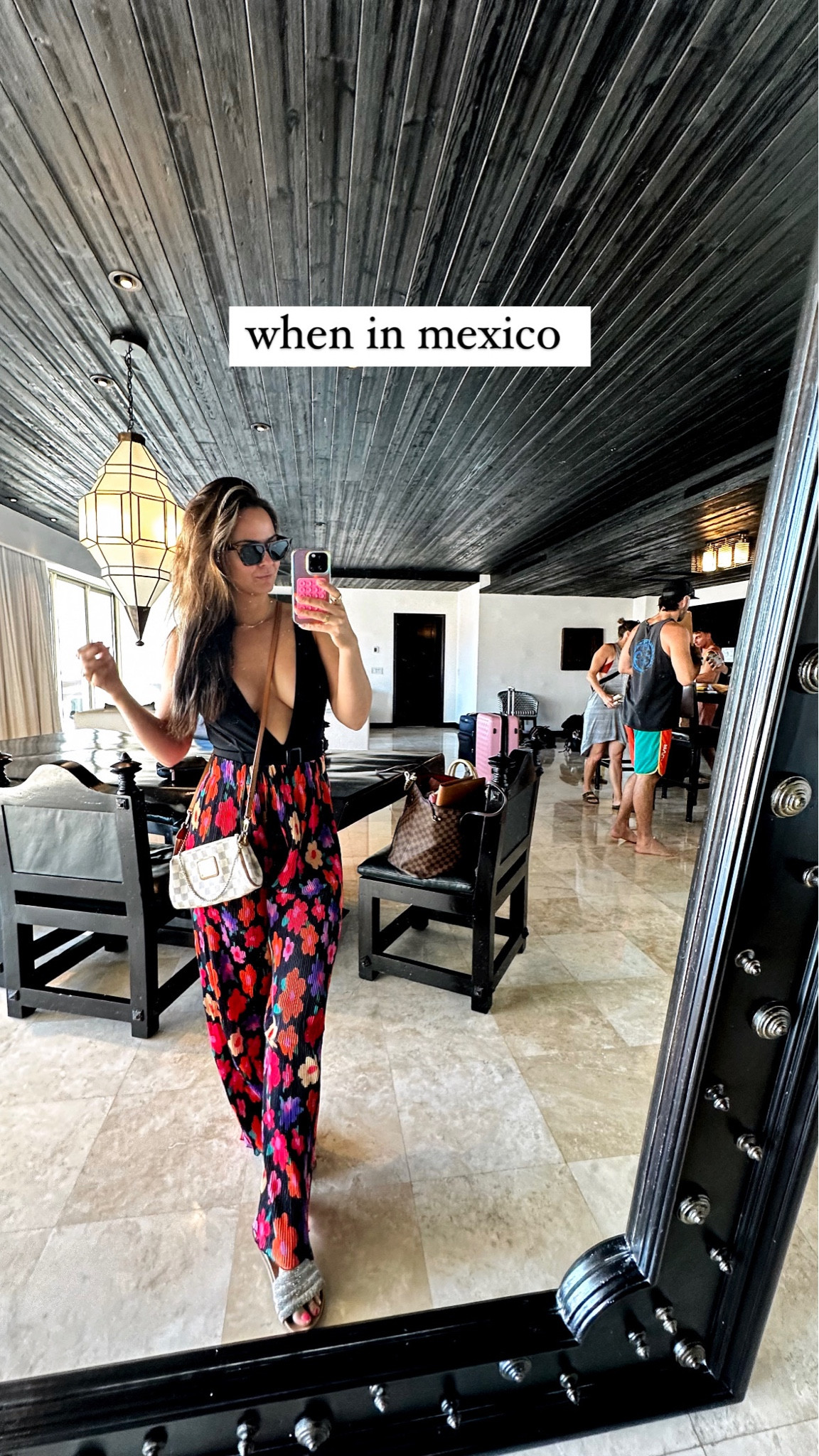 bold prints and deep Vs in mexico 

#LTKstyletip #LTKtravel