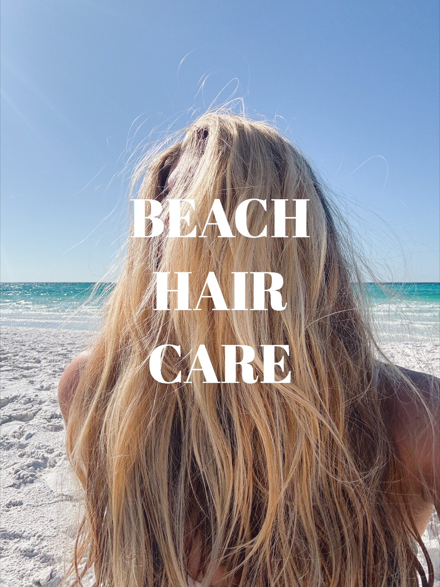 Summer weather can leave your hair dry and damaged — here’s all my tips! 

- put conditioner on your hair before the beach, I often wet my hair before I leave my house and put deep conditioner on my ends! 
- rinse your hair after pools!!!! Don’t leave chlorine in your hair. 
- wash your hair less in the summer or switch to gentle shampoos especially if you’re swimming a lot! 
- do a deep conditioner masks at least once a week or twice a week 
- go for natural hair!!!! Use less heat 
- use scrunchies and silk hair ties to pull hair back 
- use heat protectant! 

#LTKBeauty