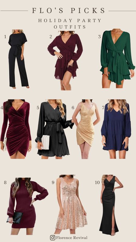Got holiday parties coming up? Whether these are fun sexy parties or office get togethers, these Amazon outfits and dresses have you as covered (or uncovered 🤪) as you like!

#LTKstyletip #LTKHoliday #LTKunder50