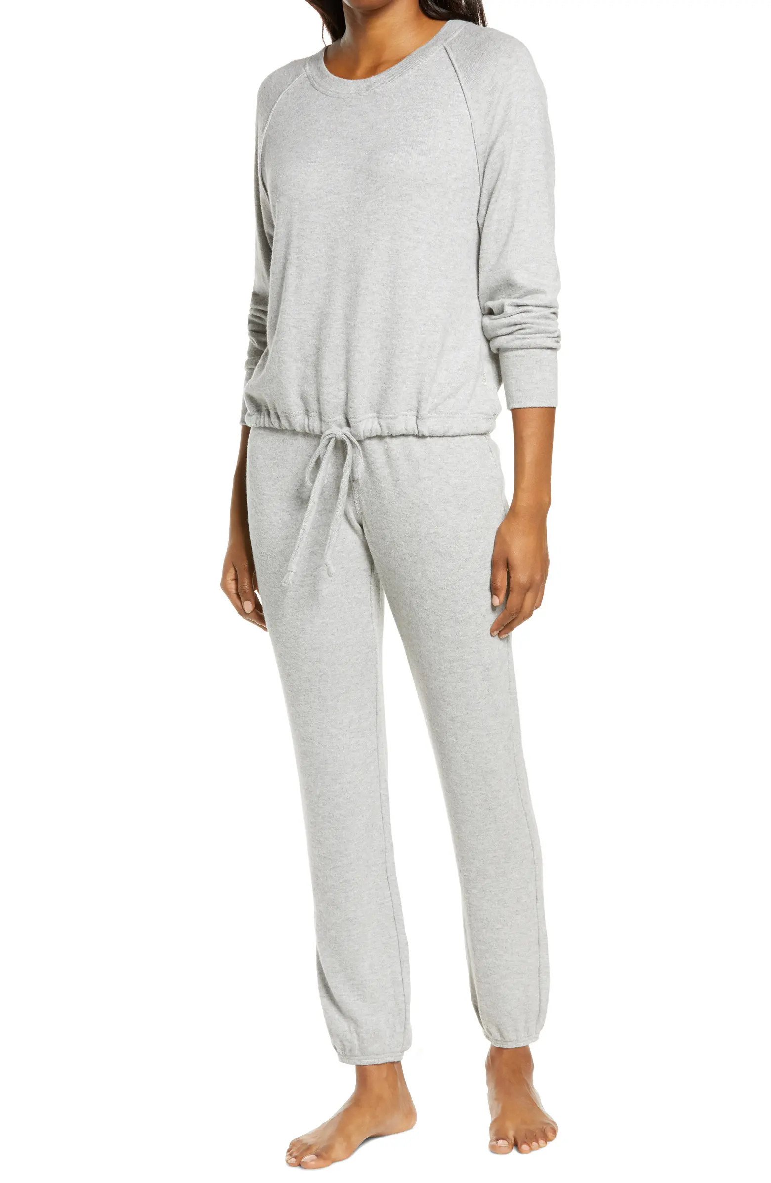 Gable Brushed Drawstring Pullover & Joggers Lounge Set | Nordstrom