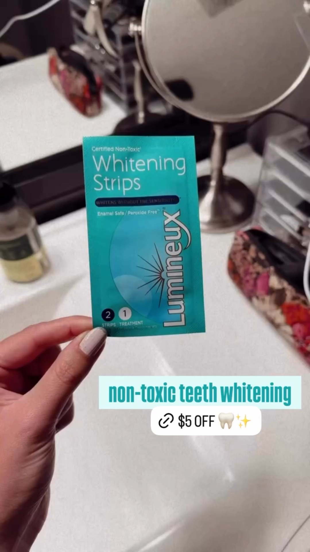 non-toxic teeth whitening