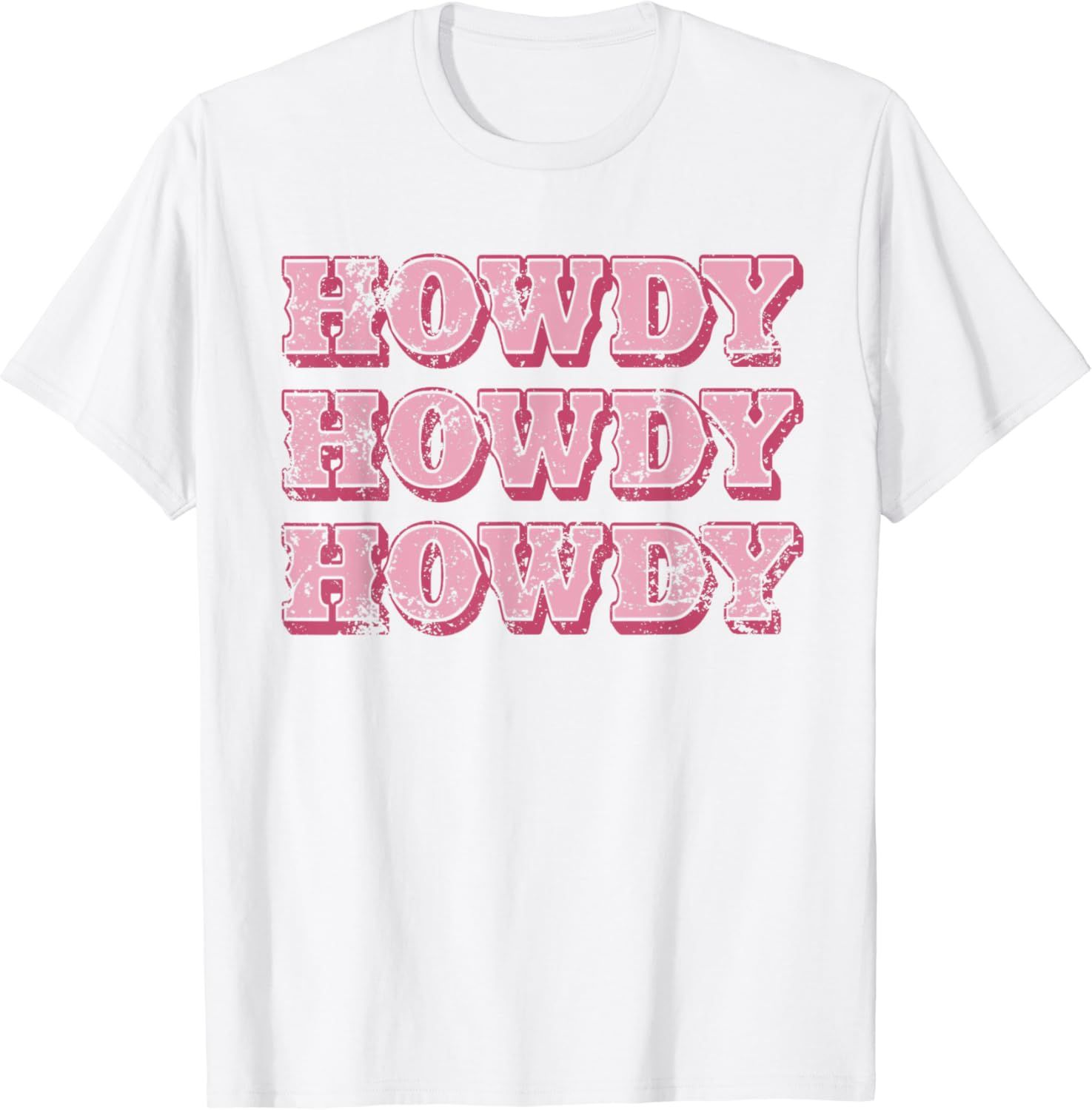 Howdy Southern Western Girl Country Rodeo Cowgirl T-Shirt | Amazon (US)