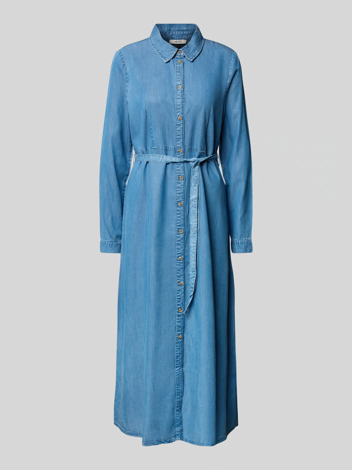 Jeanskleid mit Bindegürtel Modell 'Sicca' in jeansblau | Peek & Cloppenburg* Düsseldorf DE