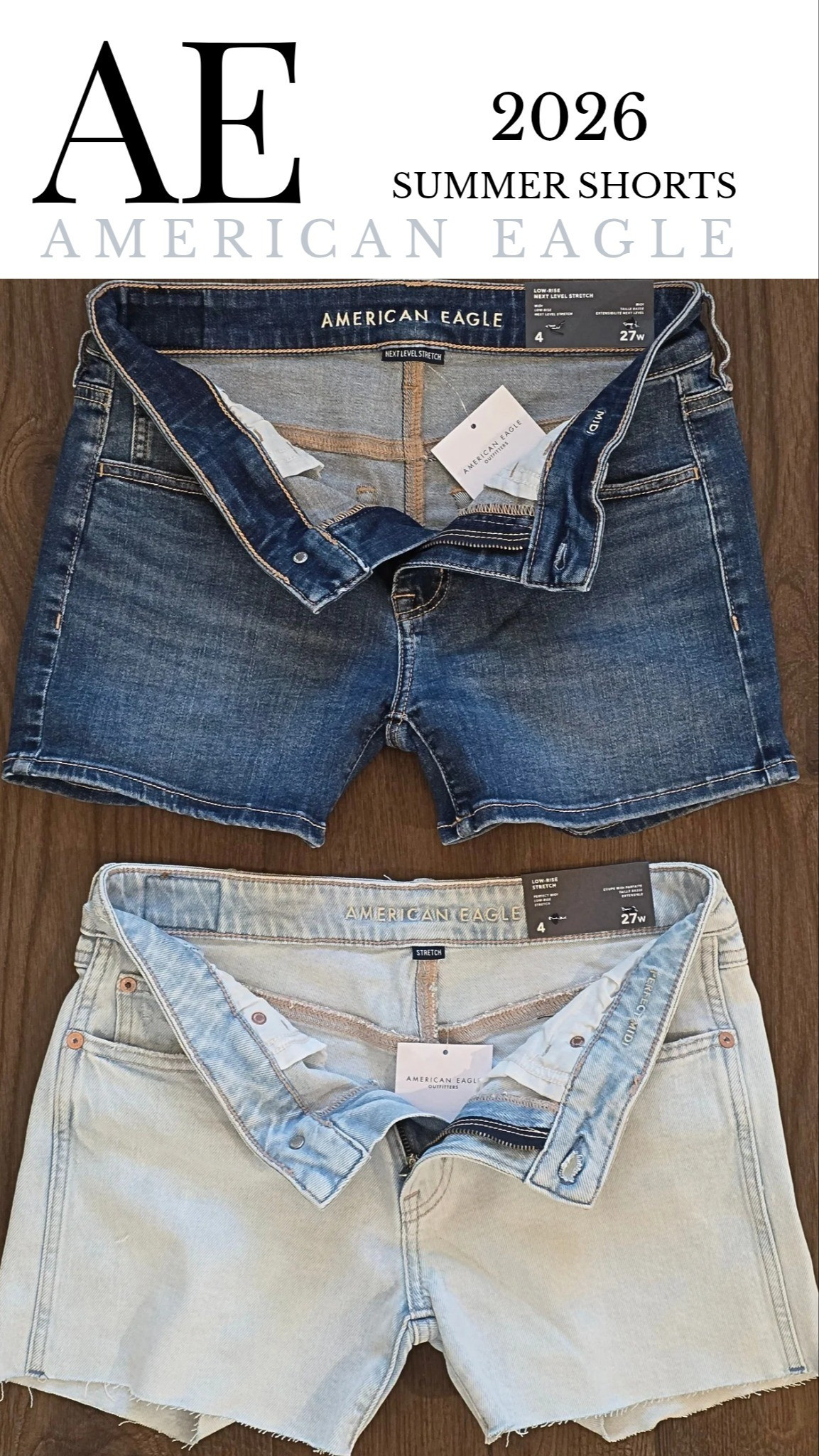 American Eagle Perfect Midi Shorts are a summer staple 🤍High rise fit with the perfect midi length—not too short, not too long. These AE denim shorts are super flattering, comfortable, and easy to style for everyday outfits.Perfect for casual looks, running errands, beach days, and vacation outfits. Available in multiple washes including light wash, medium wash, dark wash, and distressed styles.True to size with just the right amount of stretch 🙌#americaneagle #denimshorts #summeroutfits

#LTKFestival #LTKSeasonal #LTKSaleAlert