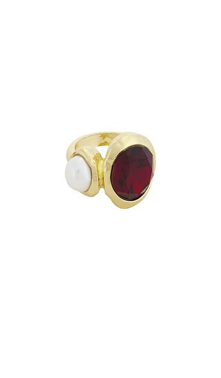 petit moments Fable Ring in Red. - size 7 | Revolve Clothing (Global)