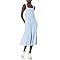 Amazon Essentials Women's Fluid Twill Tiered Midi Summer Dress | Amazon (US)