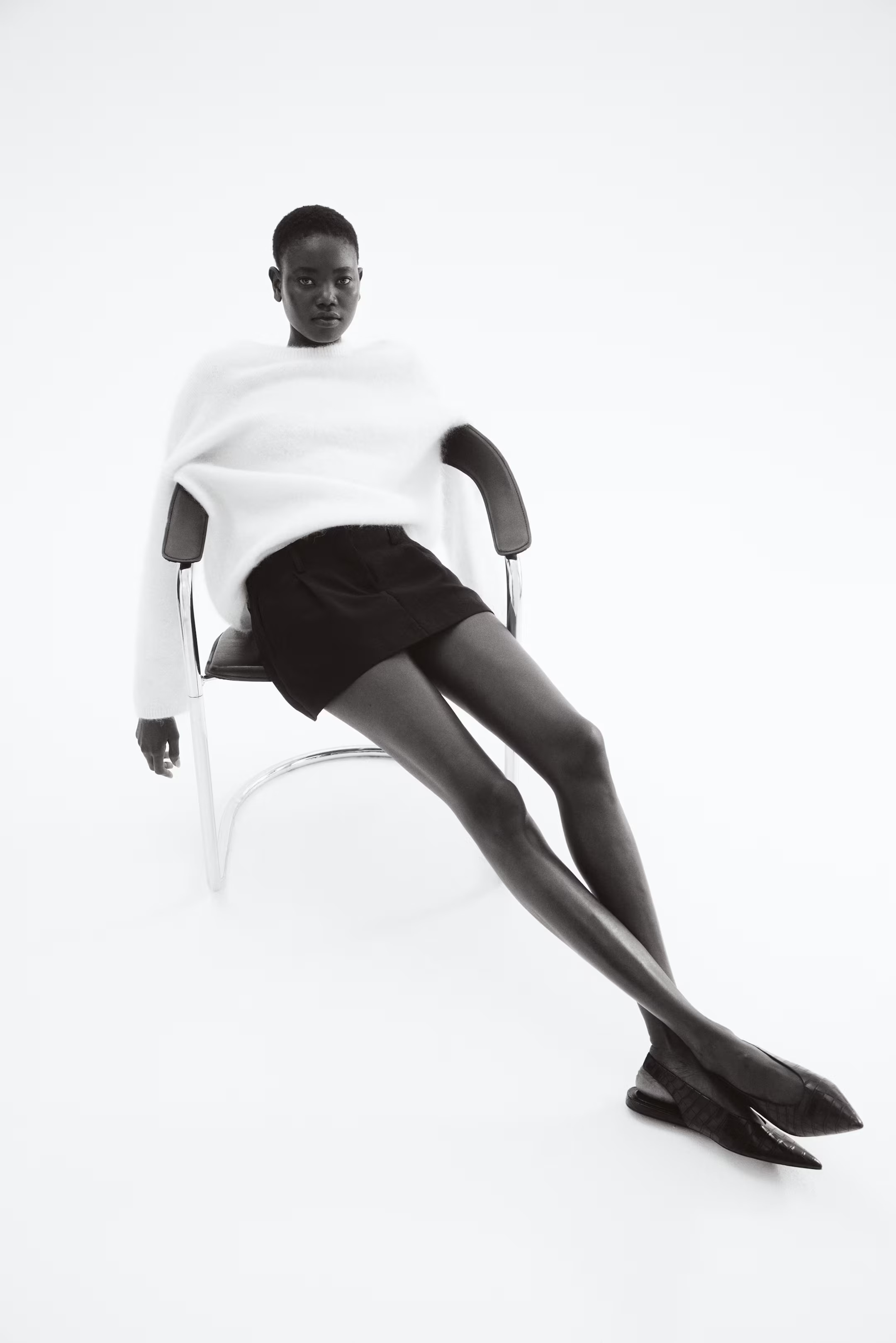 Oversized mohair-blend jumper | H&M (UK, MY, IN, SG, PH, TW, HK)