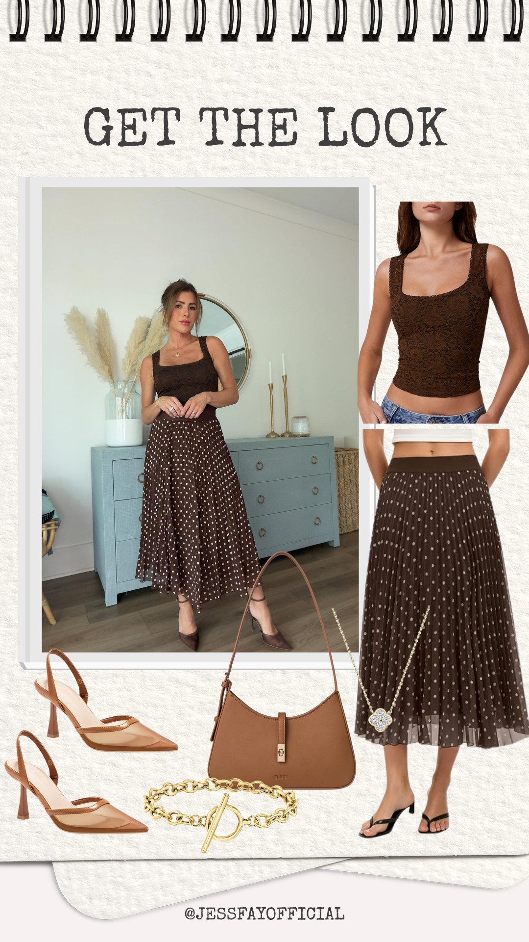 This chocolate brown polka dot look is such a pretty way to transition into fall. 🤎

chocolate brown outfit, polka dot skirt, brown lace top, fall outfit inspiration, fall fashion, feminine fall style, brown midi skirt, polka dot outfit, get the look, chic fall outfit, chocolate brown fashion, women’s fall outfit, fall wardrobe inspiration, lace top outfit, midi skirt outfit, neutral fall style, autumn outfit ideas, feminine outfit inspiration, fall fashion finds, brown outfit inspiration 

 #LTKootd #LTKOver40