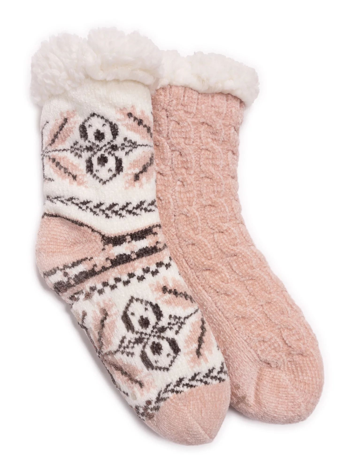 Muk Luks Women's Cabin Socks, 2-Pack | Walmart (US)