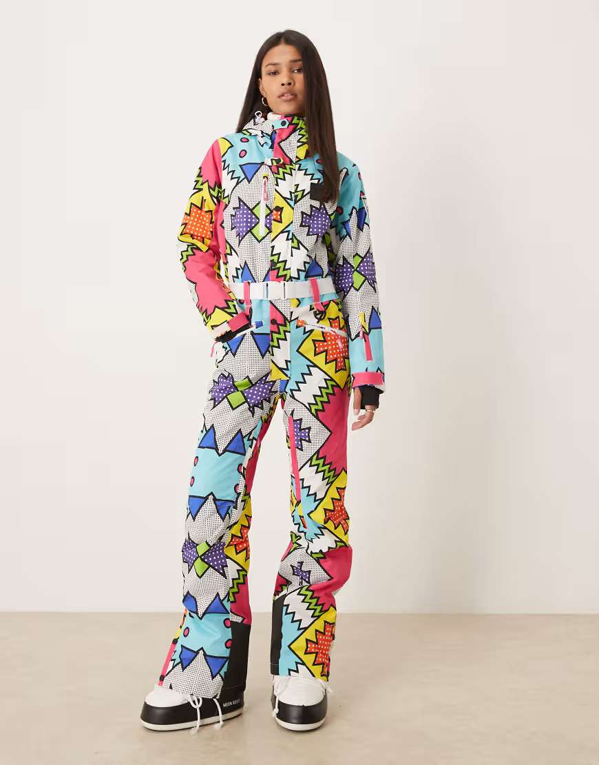 OOSC – Del Mar – Bunter Skianzug für Damen | ASOS (Global)
